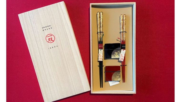 Japanse eetstokjes (met gravure beschikbaar)